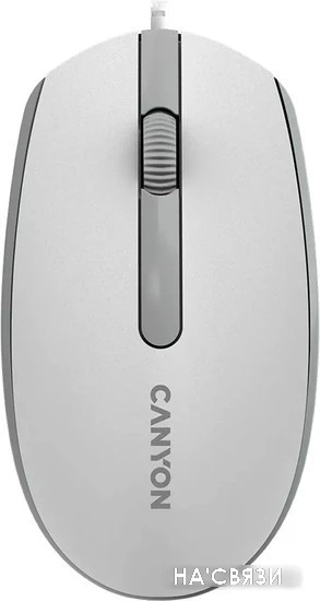 Мышь Canyon M-10 (белый/серый) в интернет-магазине НА'СВЯЗИ