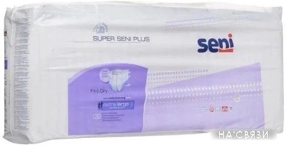Подгузники Seni Super Plus S (30 шт)
