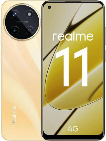 Смартфон Realme 11 RMX3636 8GB/256GB международная версия (золотистый) в интернет-магазине НА'СВЯЗИ