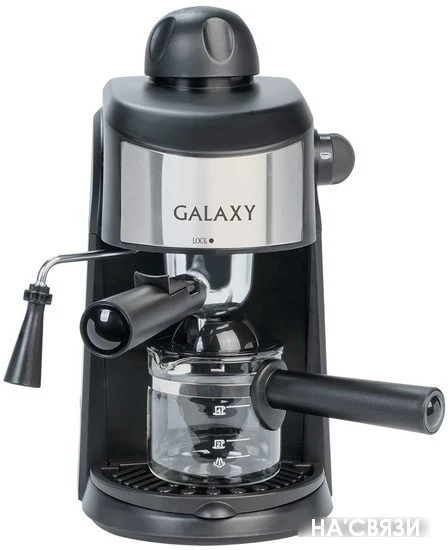Рожковая бойлерная кофеварка Galaxy GL0753 в интернет-магазине НА'СВЯЗИ