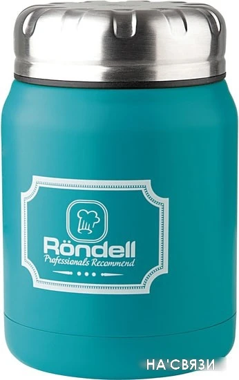 Термос для еды Rondell RDS-944 0.5л (бирюзовый) в интернет-магазине НА'СВЯЗИ