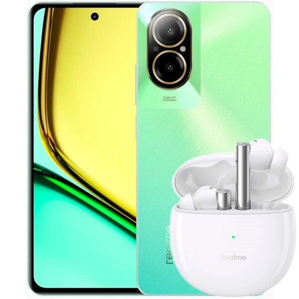 Смартфон Realme C67 8GB/256GB (зеленый) в интернет-магазине НА'СВЯЗИ