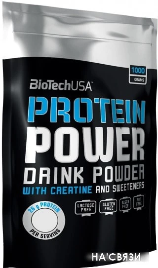 BioTech USA Protein Power (клубника/банан, 1000 г)