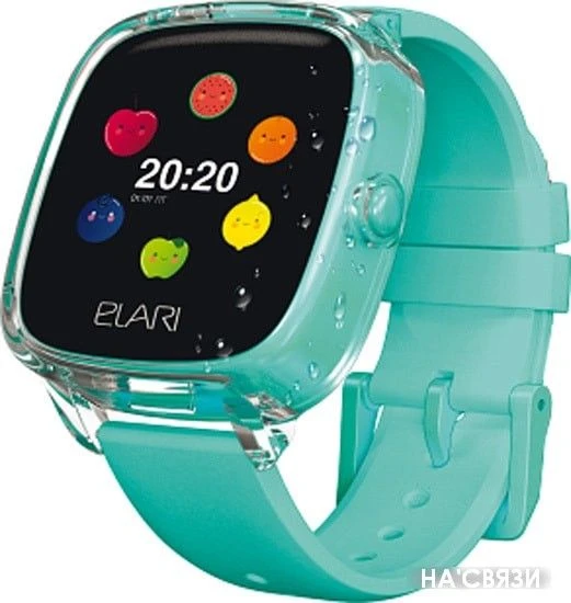 Умные часы Elari Kidphone Fresh (бирюзовый) в интернет-магазине НА'СВЯЗИ