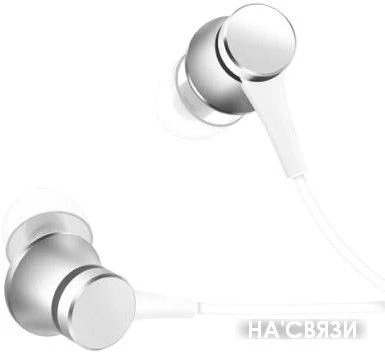 Наушники Xiaomi Mi In-Ear Headphones Basic HSEJ03JY (серебристый) в интернет-магазине НА'СВЯЗИ