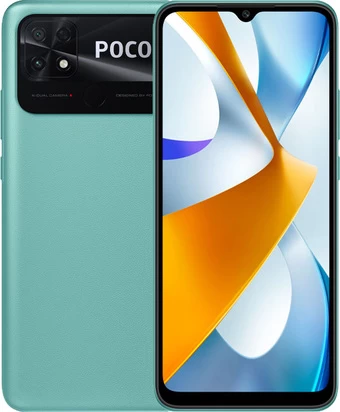 Смартфон POCO C40 4GB/64GB международная версия (бирюзовый) в интернет-магазине НА'СВЯЗИ