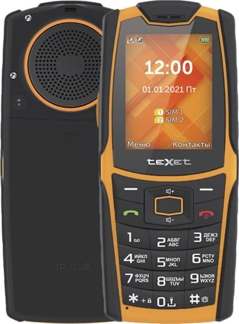 Мобильный телефон TeXet TM-521R (черный)