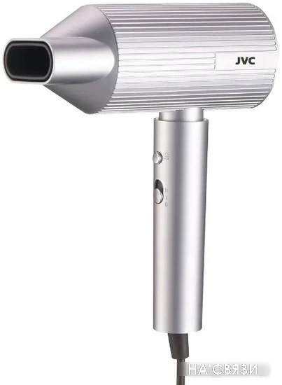 Фен JVC JHD012 (серебристый)