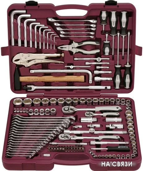 Универсальный набор инструментов Thorvik UTS0142 (142 предмета)