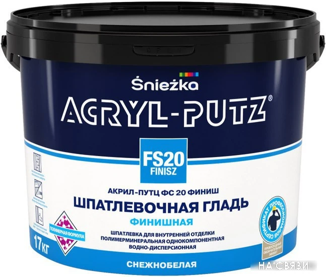 Шпатлевка Sniezka ACRYL-PUTZ FS20 FINISZ (РБ, 17 кг)