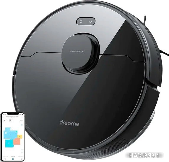Робот-пылесос Dreame D9 Max RLD33GA (международная версия Dreamehome, черный) в интернет-магазине НА'СВЯЗИ
