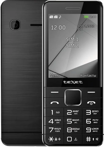 Кнопочный телефон TeXet TM-425 (черный) в интернет-магазине НА'СВЯЗИ