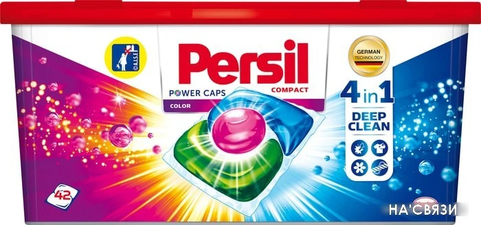 Капсулы для стирки Persil Power Caps 4 в 1 Color (42 шт)