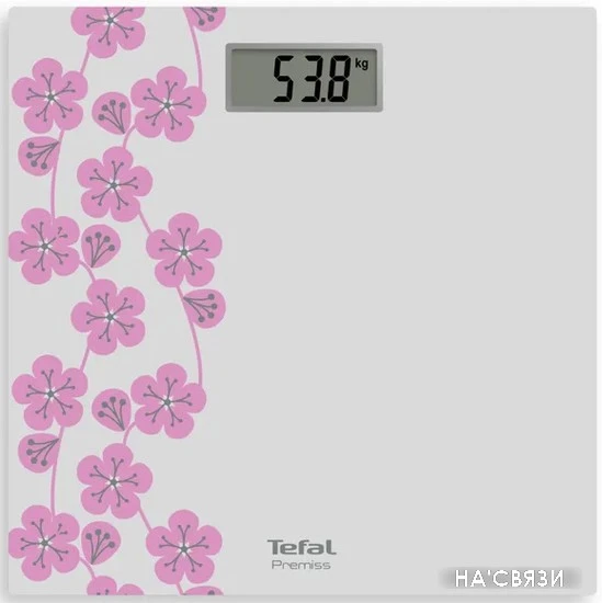Напольные весы Tefal Premiss Decor Pretty Pink PP1434V0 в интернет-магазине НА'СВЯЗИ