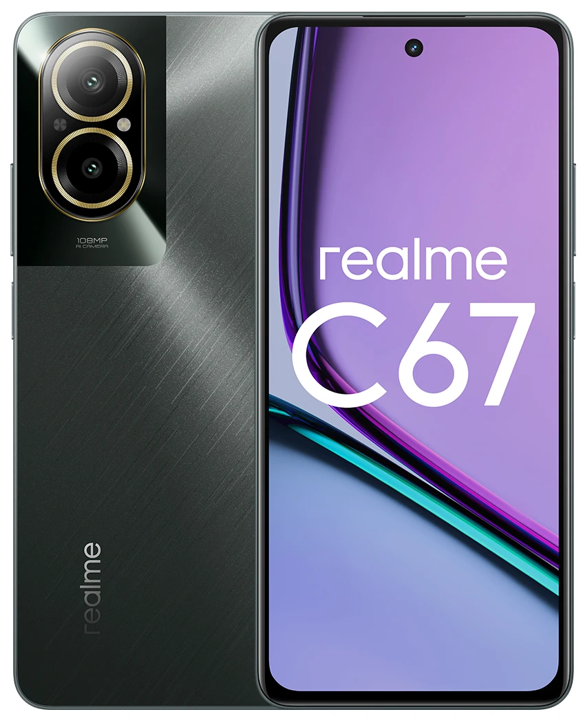 Смартфон Realme C67 6GB/128GB (черный)
