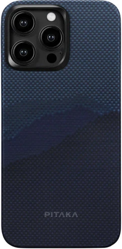 Чехол для телефона Pitaka MagEZ Case 4 для iPhone 15 Pro Max (over the horizon, синий)