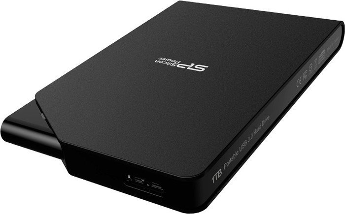 

Внешний жесткий диск Silicon-Power Stream S03 1TB Black (SP010TBPHDS03S3K)