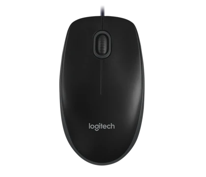 Мышь Logitech B100 Optical USB Mouse (910-003357)