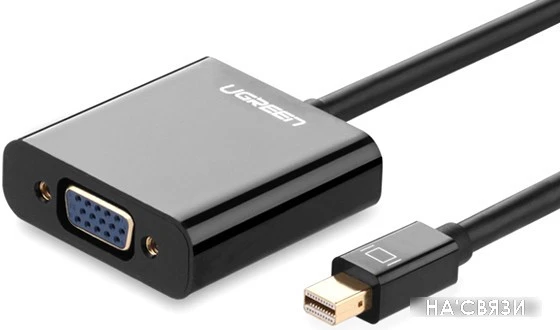Адаптер Ugreen 10459 Mini DisplayPort - VGA (0.15 м, черный)