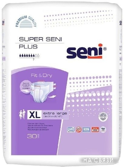 

Подгузники Seni Super Plus XL (30 шт)