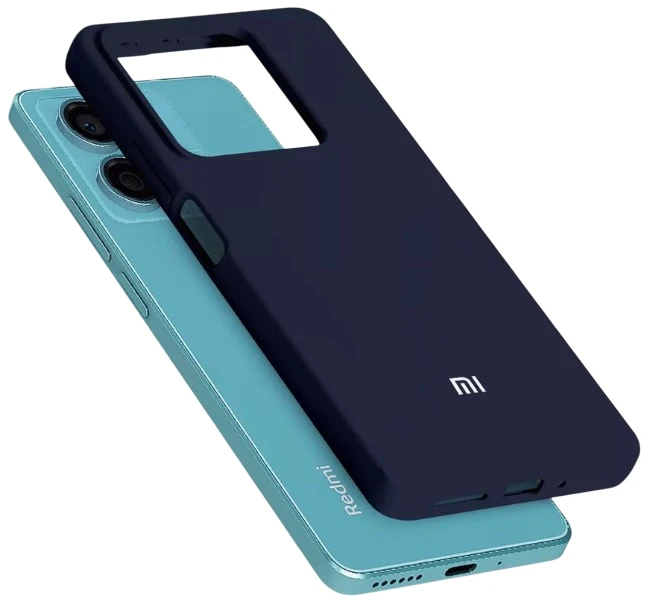 Чехол Color Soft Touch Case XIAOMI Redmi Note 13 (синий)