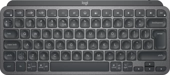 Клавиатура Logitech MX Keys Mini (графитовый, европейская версия, нет кириллицы) в интернет-магазине НА'СВЯЗИ