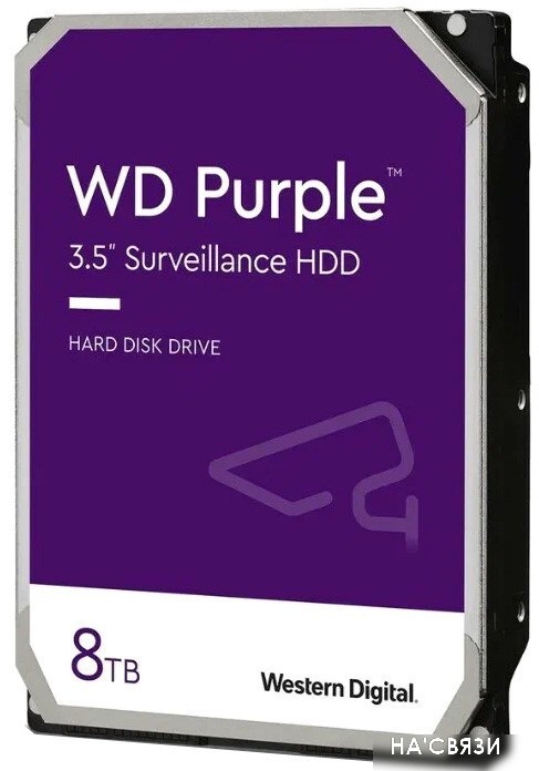 

Жесткий диск WD Purple 8TB WD85PURU