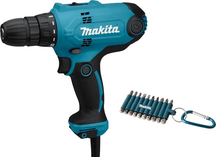 

Дрель-шуруповерт Makita DF0300X3 (набор оснастки)