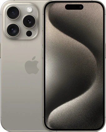 Смартфон Apple iPhone 15 Pro Dual SIM 128GB (природный титан) в интернет-магазине НА'СВЯЗИ