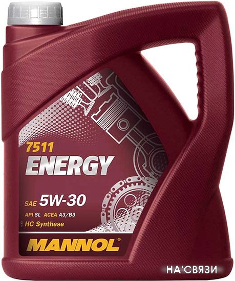 

Моторное масло Mannol Energy 5W-30 API SL 5л