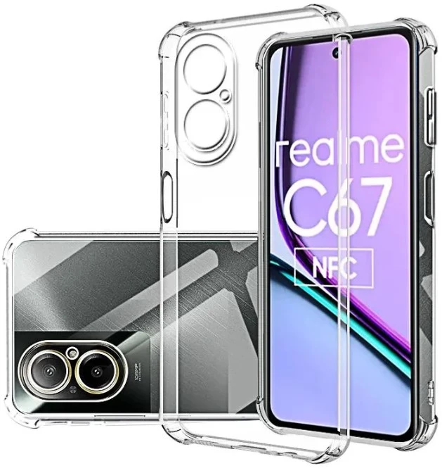 Чехол Clear Case Realme С67 (прозрачный)