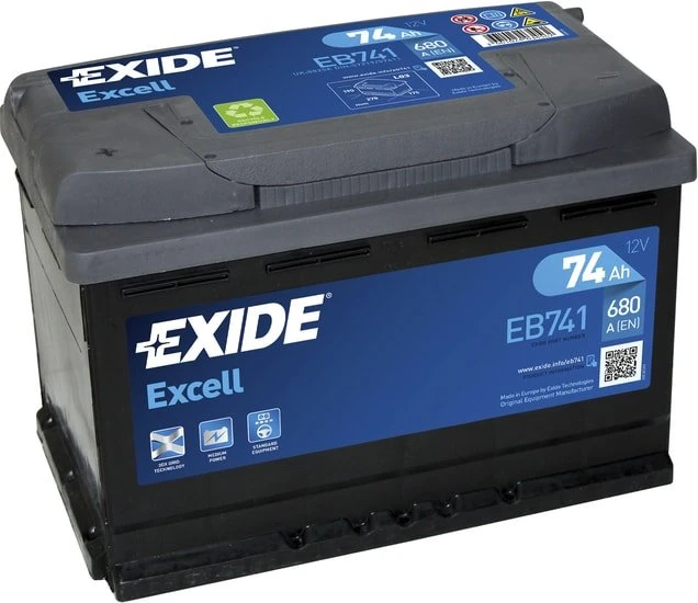 Автомобильный аккумулятор Exide Excell EB741 (74 А/ч)