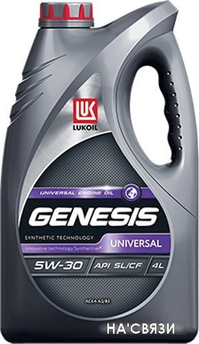 Моторное масло Лукойл Genesis Universal 5W-30 4л
