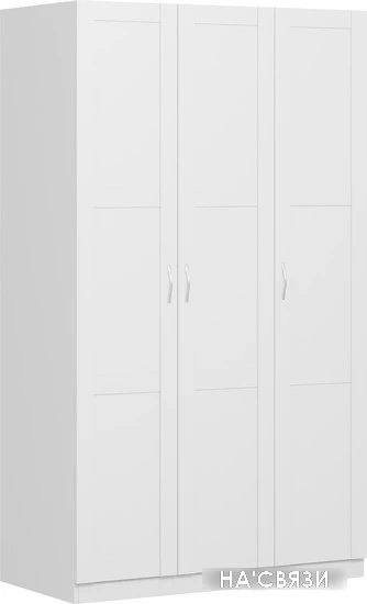 Шкаф распашной Mio Tesoro Пегас 3-х створчатый 2.04.01.090.1 (белый) в интернет-магазине НА'СВЯЗИ