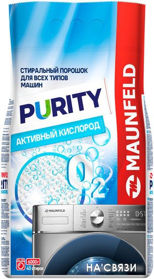 

Стиральный порошок MAUNFELD Purity Активный кислород Automat 6 кг