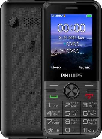 Кнопочный телефон Philips Xenium E6500 LTE (черный) в интернет-магазине НА'СВЯЗИ
