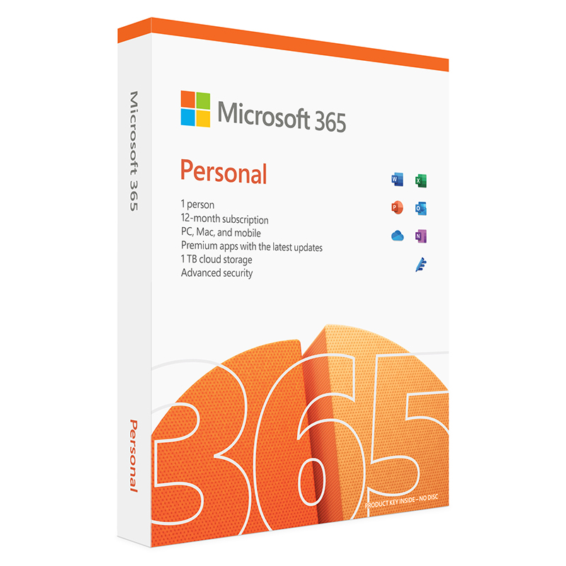 

Программа для ЭВМ: Microsoft 365 Personal Subscription (DL)