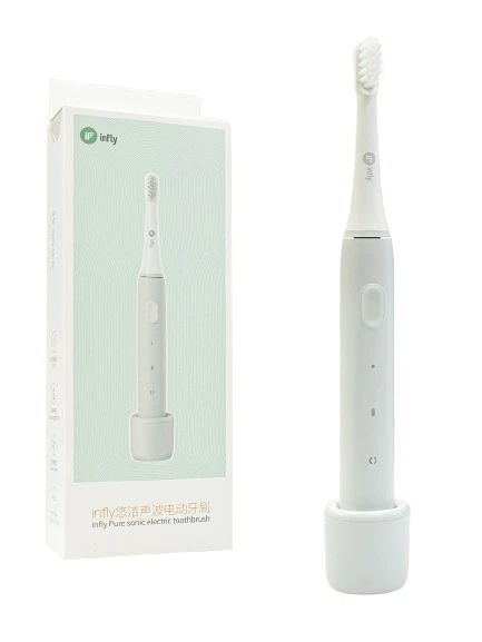 Электрическая зубная щетка Infly Sonic Electric Toothbrush P60 (1 насадка, серый)