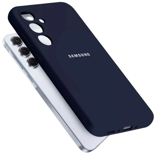 Чехол Color Soft Touch Case Samsung A35 (темно-синий)