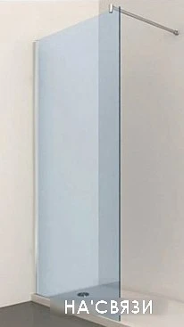 Стеклянная шторка для ванны Стеклоконтакт 8М-2000х1195 R (матовое стекло)