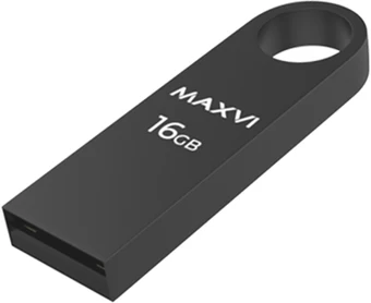 USB Flash Maxvi MK 16GB (темно-серый)