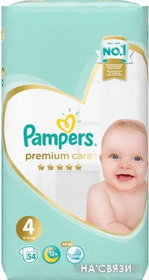 Подгузники Pampers Premium Care 4 (54 шт)