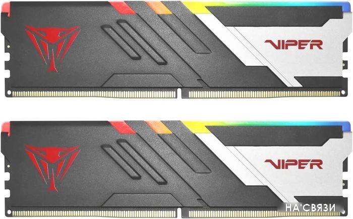 

Оперативная память Patriot Viper Venom RGB 2x16ГБ DDR5 6400МГц PVVR532G640C32K