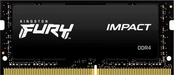 Оперативная память Kingston FURY Impact 16GB DDR4 SODIMM PC4-25600 KF432S20IB/16