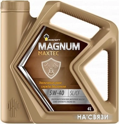 Моторное масло Роснефть Magnum Maxtec 5W-40 4л