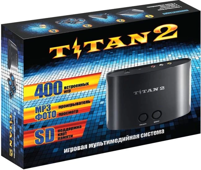 Игровая приставка NewGame Titan 2 (400 игр)