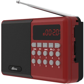 Радиоприемник Ritmix RPR-002 (красный) в интернет-магазине НА'СВЯЗИ