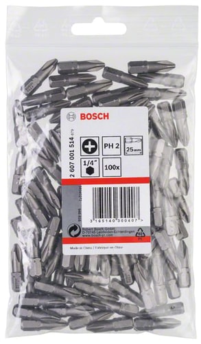 

Набор бит Bosch 2607001514 (100 предметов)