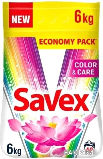 

Стиральный порошок Savex Color&Care Automat 6 кг