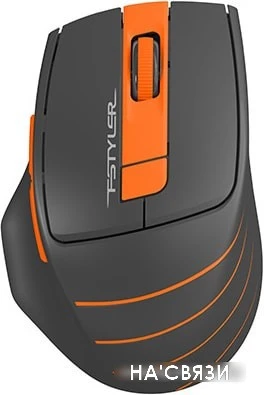 Мышь A4Tech Fstyler FG30S (черный/оранжевый) в интернет-магазине НА'СВЯЗИ